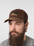 Бейсболка STETSON арт. 7721173 BASEBALL CAP WOODS (коричневый)